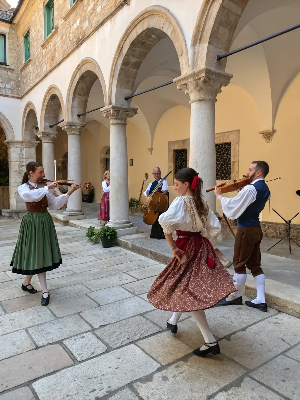 A captivating shot of a local cultural festival, featuring traditional music, dance, and art exhibitions, highlighting the organization's commitment to preserving local heritage.